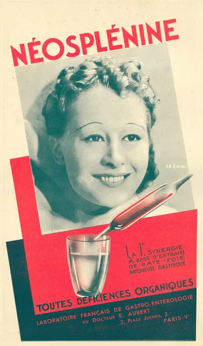 Néosplénine by Laboratoire du docteur E. Aubert, 1910-1950 — digital art print download
