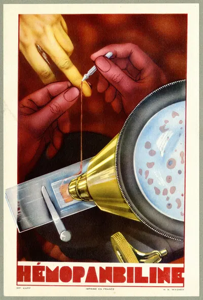 Hémopanbiline by Laboratoire du docteur Plantier, 1910-1950 — digital art print download