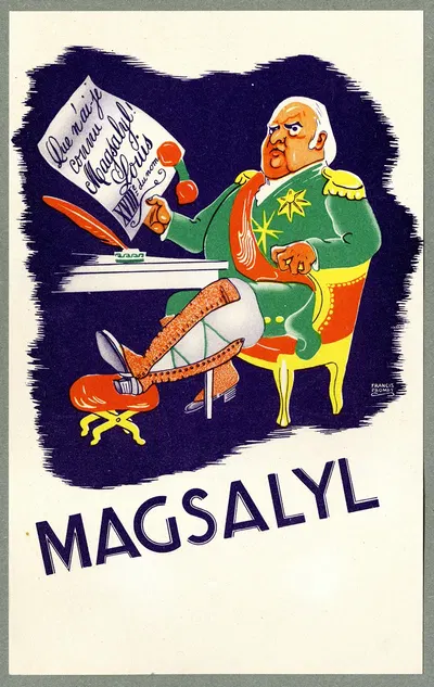 Magsalyl by Laboratoire du Magsalyl, 1910-1950 — digital art print download