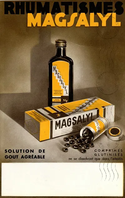 Magsalyl by Laboratoire du Magsalyl, 1937 — digital art print download