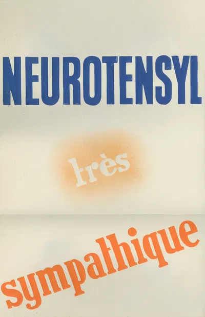 Neurotensyl by Laboratoire du Neurotensyl, 1910-1950 — digital art print download