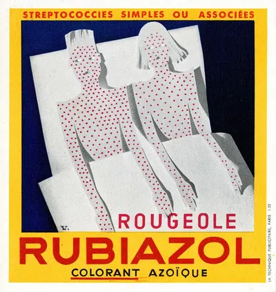 Rubiazol by Laboratoire français de chimiothérapie, 1939 — digital art print download