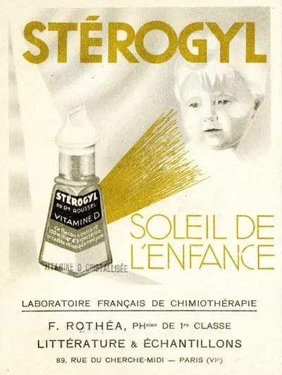 Stérogyl by Laboratoire français de chimiothérapie, 1910-1950 — digital art print download