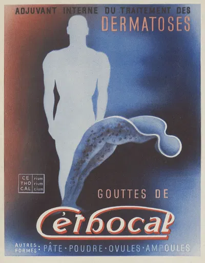 Céthocal by Laboratoire Freyssinge, 1910-1950 — digital art print download