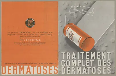 Traitement complet des dermatoses by Laboratoire Freyssinge, 1910-1950 — digital art print download