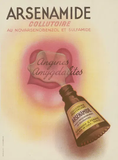 Arsenamide by Laboratoire G. Fermé, 1910-1950 — digital art print download