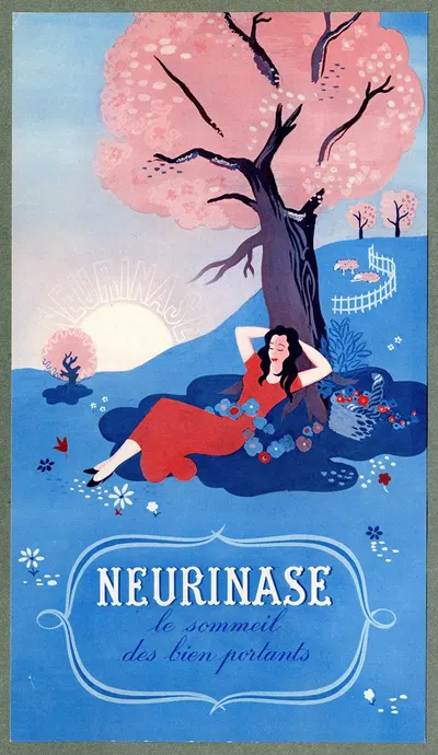 Neurinase by Laboratoire Génévrier, 1910-1950 — digital art print download