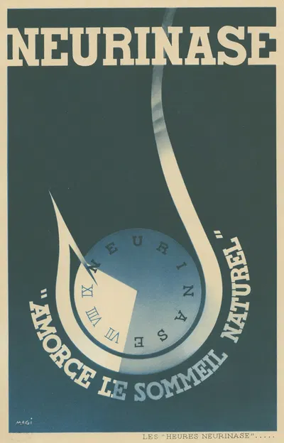 Neurinase by Laboratoire Génévrier, 1910-1950 — digital art print download