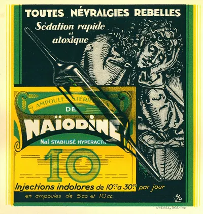 Naïodine by Laboratoire J. Logeais, 1910-1950 — digital art print download
