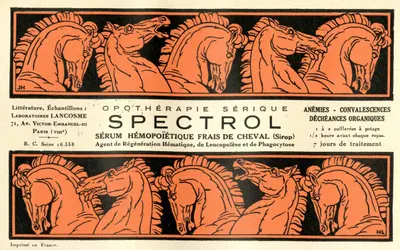 Spectrol by Laboratoire Lancosme, 1910-1950 — digital art print download