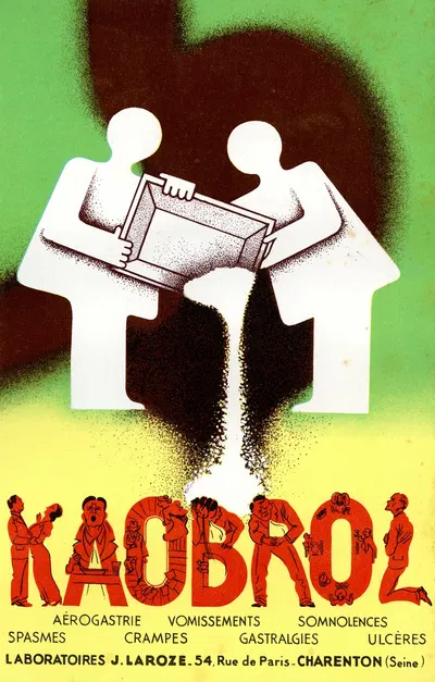 Kaobrol by Laboratoire Laroze, 1910-1950 — digital art print download