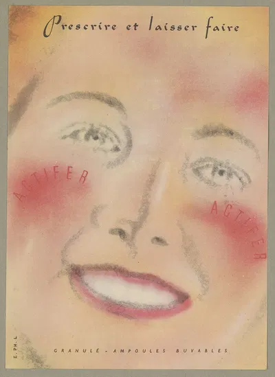 Actifer ; prescrire et laisser faire by Laboratoire Leconte, 1910-1950 — digital art print download