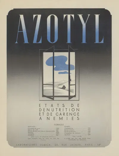 Azotyl by Laboratoire Lobica, 1910-1950 — digital art print download
