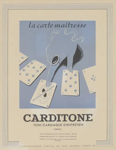 Carditone by Лаборатуар Лобика, 1910-1950 — digital art print download