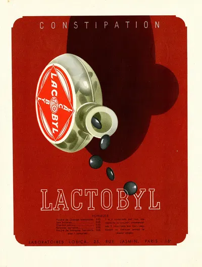 Lactobyl by Лаборатуар Лобика, 1910-1950 — digital art print download