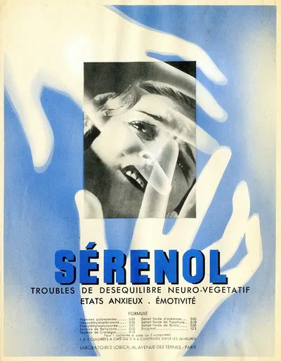 Serenol by Laboratoire Lobica, 1910-1950 — digital art print download