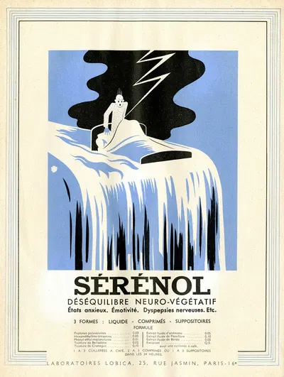 Sérénol by Лаборатуар Лобика, 1910-1950 — digital art print download