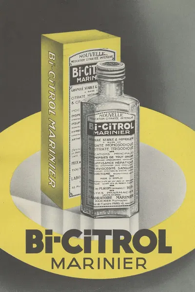 Bi-citrol Marinier by Лаборатуар Мариниер, 1910-1950 — digital art print download
