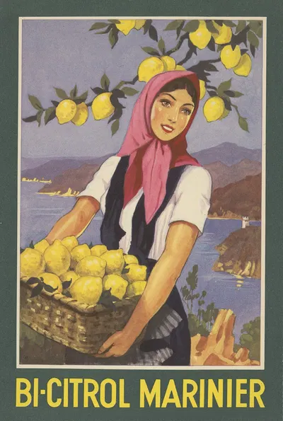 Bi-citrol Marinier by Лаборатуар Мариниер, 1939 — digital art print download