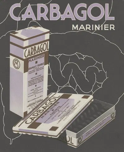 Carbagol by Лаборатуар Мариниер, 1910-1950 — digital art print download