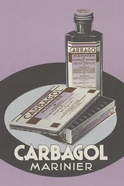 Carbagol by Лаборатуар Мариниер, 1910-1950 — digital art print download