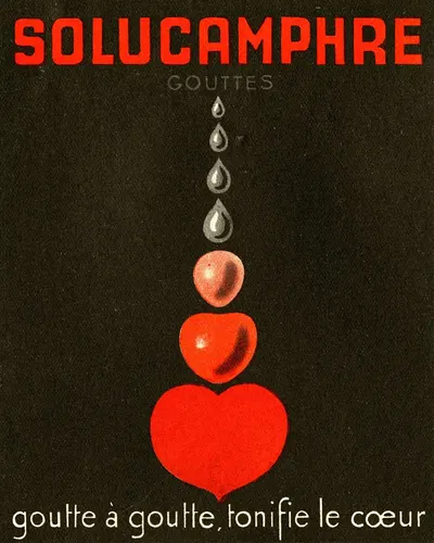 Solucamphre by Laboratoire Michel Delalande, 1910-1950 — digital art print download