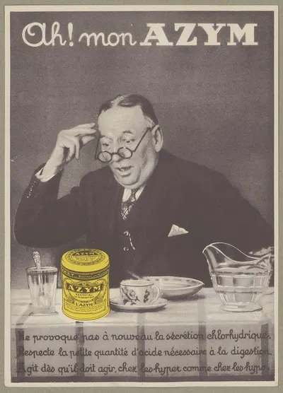 Ah ! Mon Azym by Laboratoire Paret, 1910-1950 — digital art print download