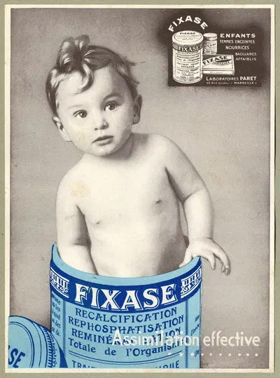 Fixase by Laboratoire Paret, 1910-1950 — digital art print download