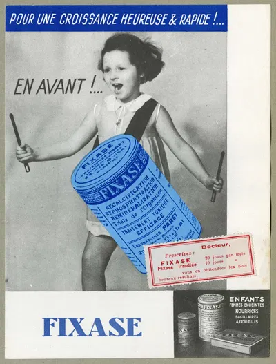 Fixase by Laboratoire Paret, 1910-1950 — digital art print download