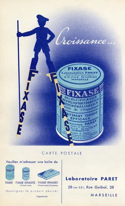 Fixase by Laboratoire Paret, 1910-1950 — digital art print download
