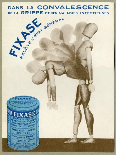Fixase by Laboratoire Paret, 1910-1950 — digital art print download