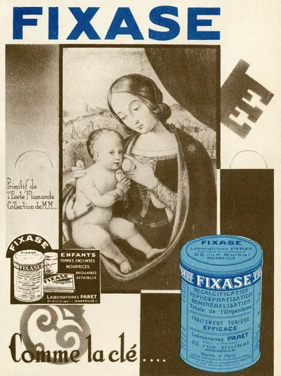 Fixase by Laboratoire Paret, 1910-1950 — digital art print download