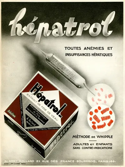 Hépatrol by Laboratoires Albert Rolland, 1910-1950 — digital art print download