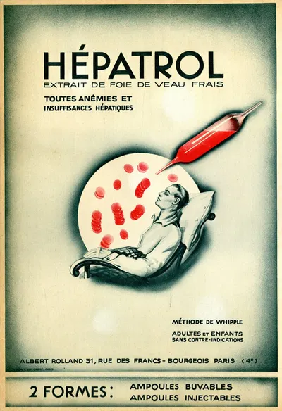 Hépatrol by Laboratoires Albert Rolland, 1910-1950 — digital art print download