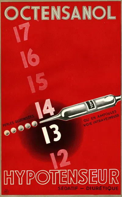 Octensanol by Laboratoires Albert Rolland, 1910-1950 — digital art print download