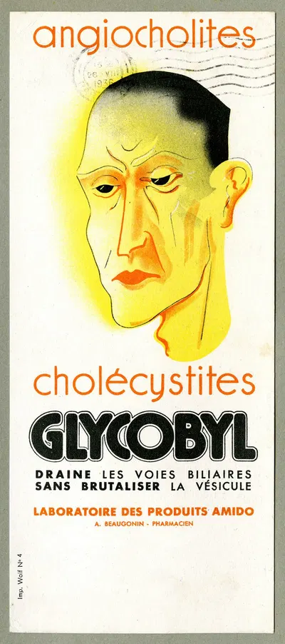 Glycobyl by Laboratoires Amido, 1936 — digital art print download