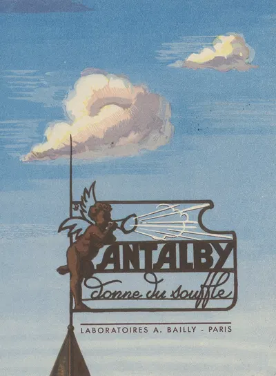 Antalby by Laboratoires Bailly, 1910-1950 — digital art print download