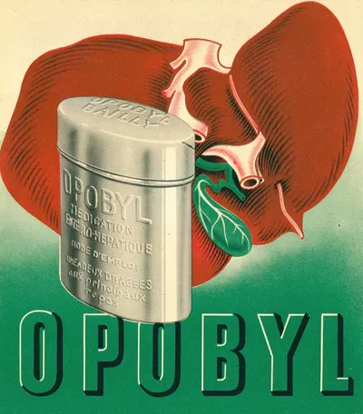 Opobyl 3 by Laboratoires Bailly, 1910-1950 — digital art print download