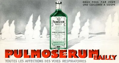 Pulmosérum by Laboratoires Bailly, 1910-1950 — digital art print download