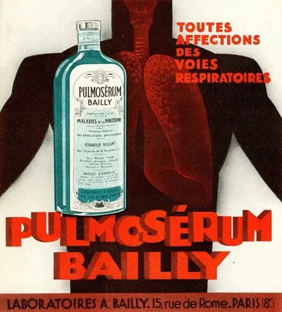 Pulmosérum Bailly by Laboratoires Bailly, 1910-1950 — digital art print download