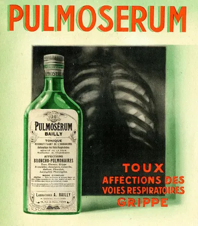 Pulmoserum by Laboratoires Bailly, 1910-1950 — digital art print download