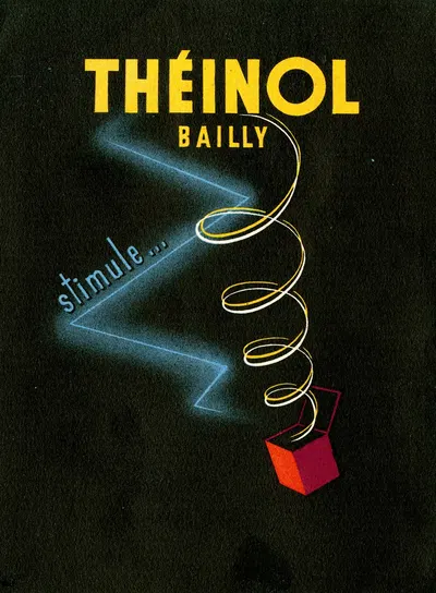 Theinol by Laboratoires Bailly, 1910-1950 — digital art print download