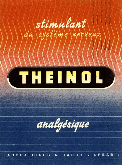 Theinol by Laboratoires Bailly, 1910-1950 — digital art print download