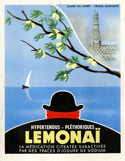 Lemonaï by Laboratoires biochimiques de l'est, 1910-1950 — digital art print download