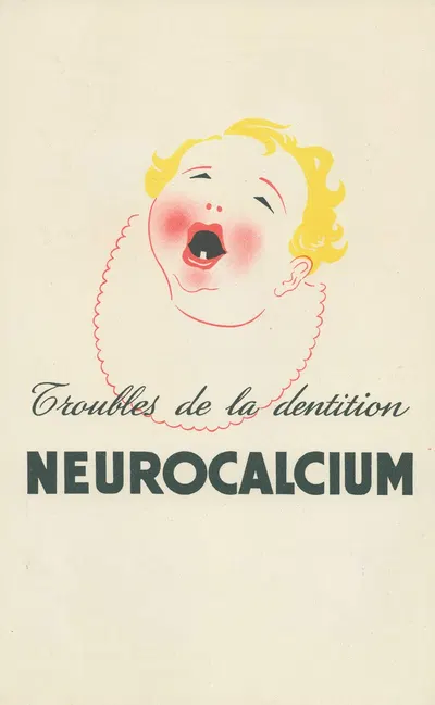 Neurocalcium by Laboratoires biologiques de l'Ile-de-France, 1937 — digital art print download