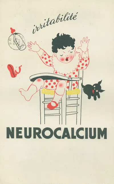 Neurocalcium by Laboratoires biologiques de l'Ile-de-France, 1937 — digital art print download