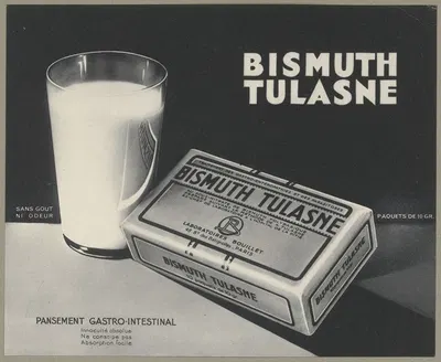 Bismuth Tulasne by Laboratoires Bouillet, 1910-1950 — digital art print download
