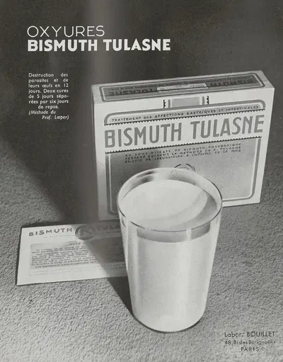 Bismuth Tulasne by Laboratoires Bouillet, 1910-1950 — digital art print download