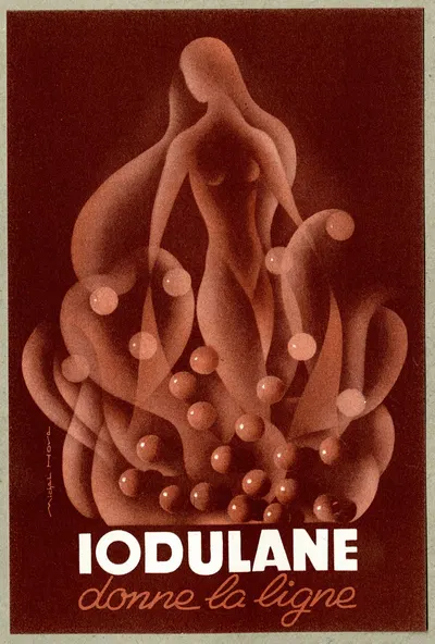 Iodulane by Laboratoires Bouillet, 1910-1950 — digital art print download