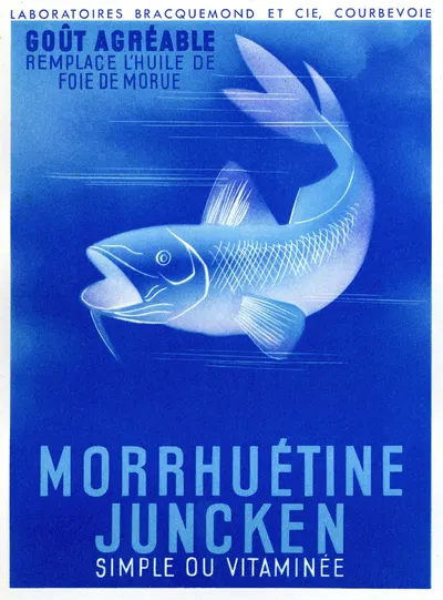 Morrhuétine by Laboratoires Bracquemond et Cie, 1910-1950 — digital art print download